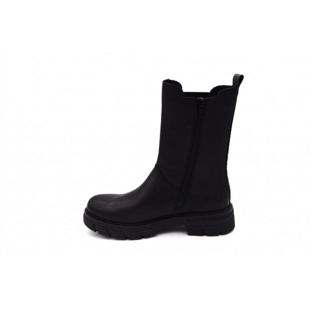 Bottines Rieker Femme Z9180 – Talon Bloc 4 Cm, Tige 20 Cm, Synthétique – Confort Et Style